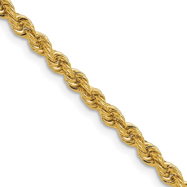 14k Regular Rope Chain (3.8mm)