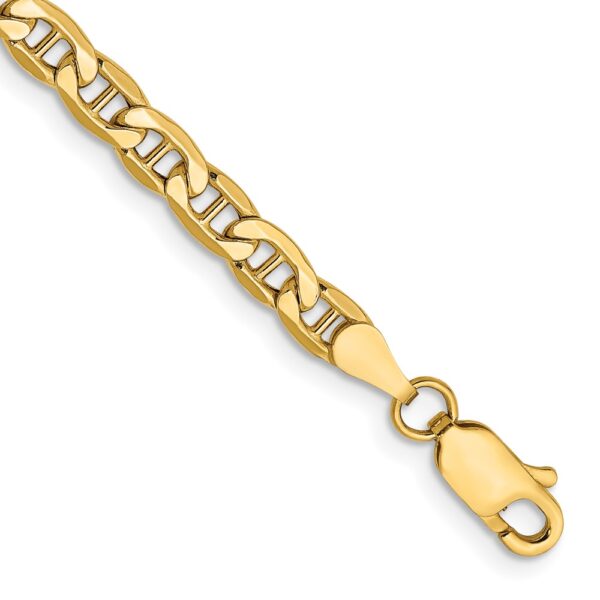 14k Semi-Solid Anchor Chain (4mm)