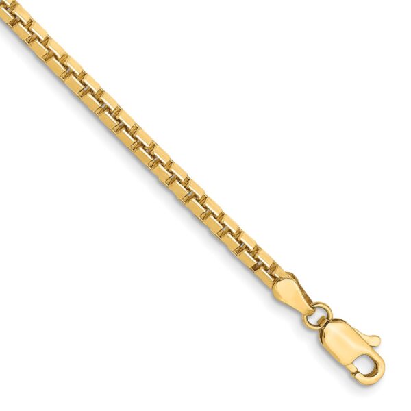 14k Box Chain (2.5mm)