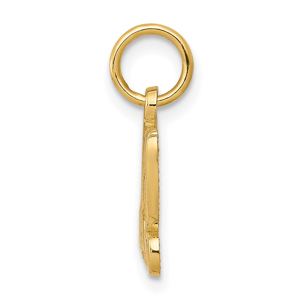 14k I HEART MY HUSBAND Charm - Image 2